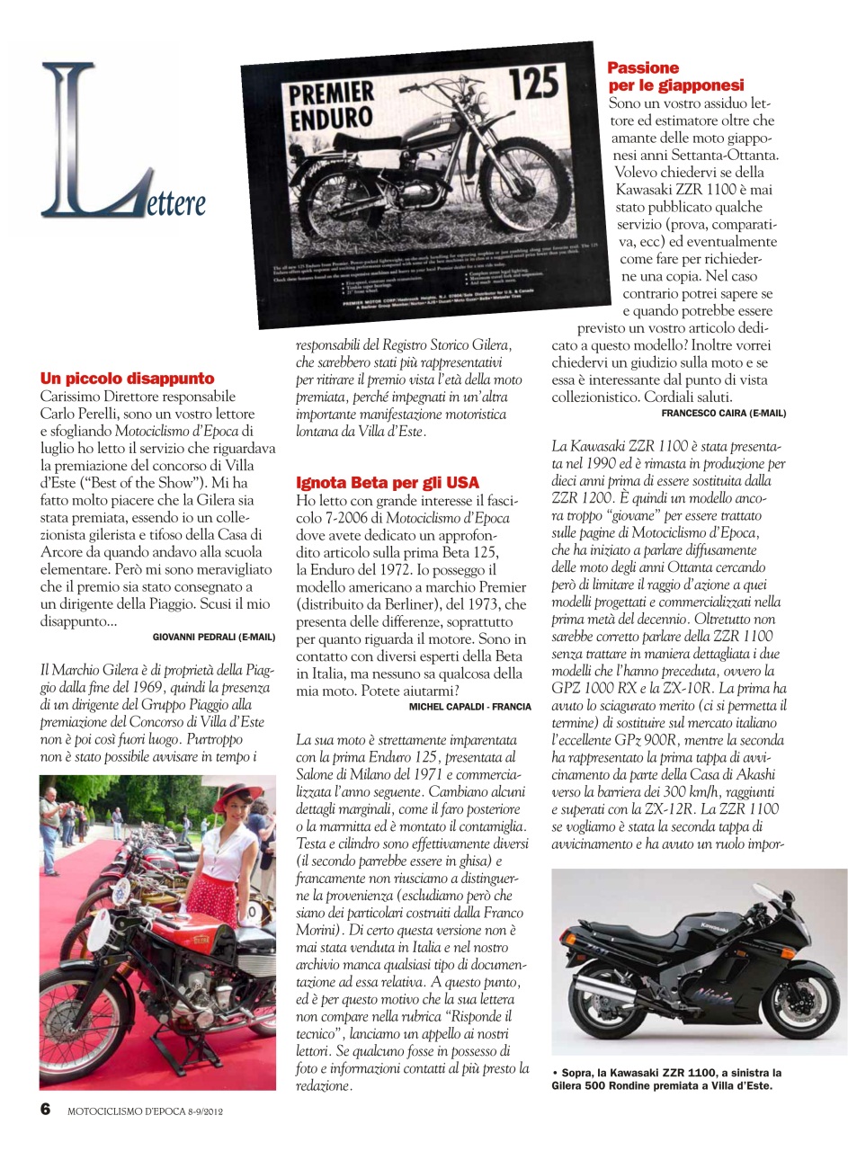 Motociclismo d'Epoca Preview Pages