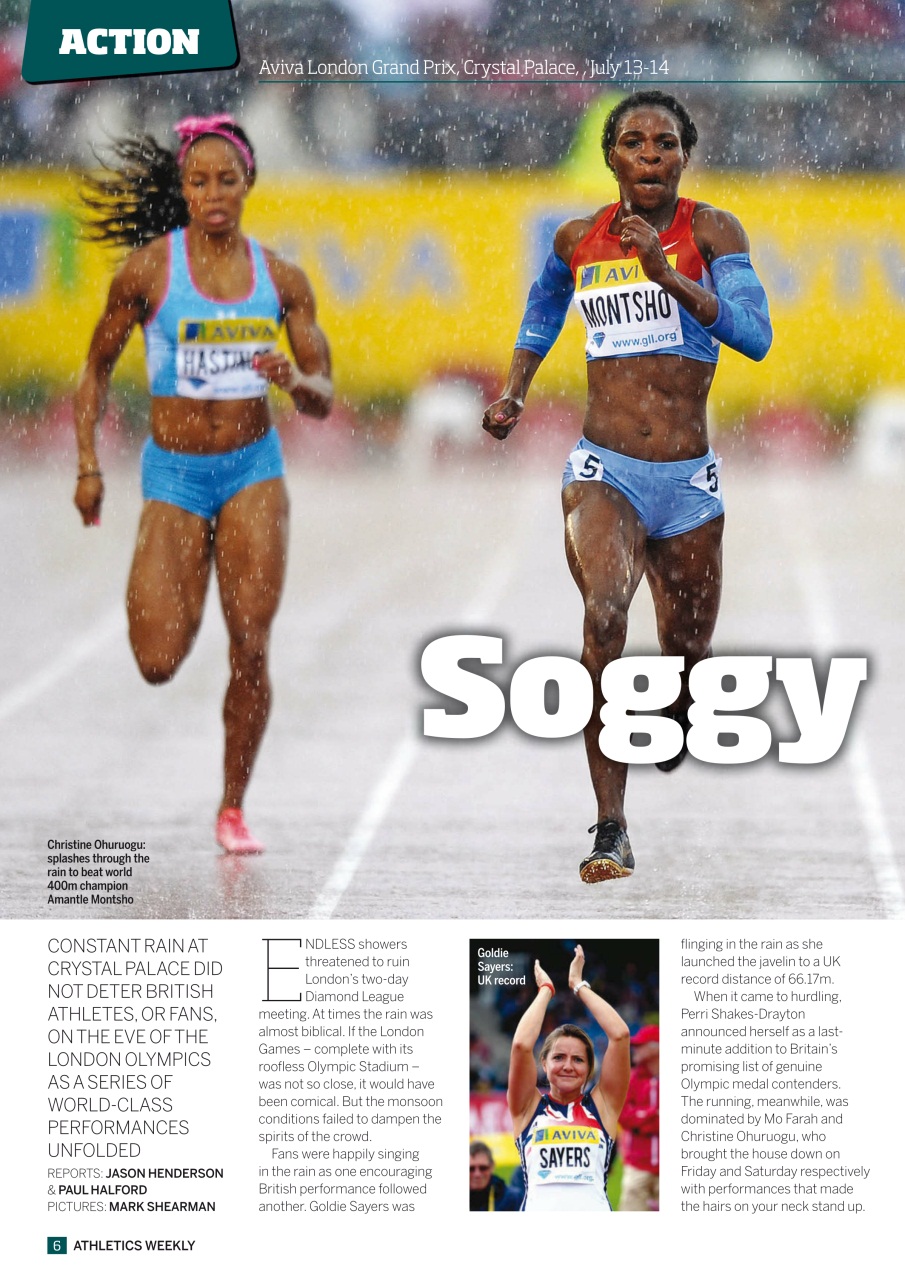 AW – Athletics Weekly Magazine Preview Pages