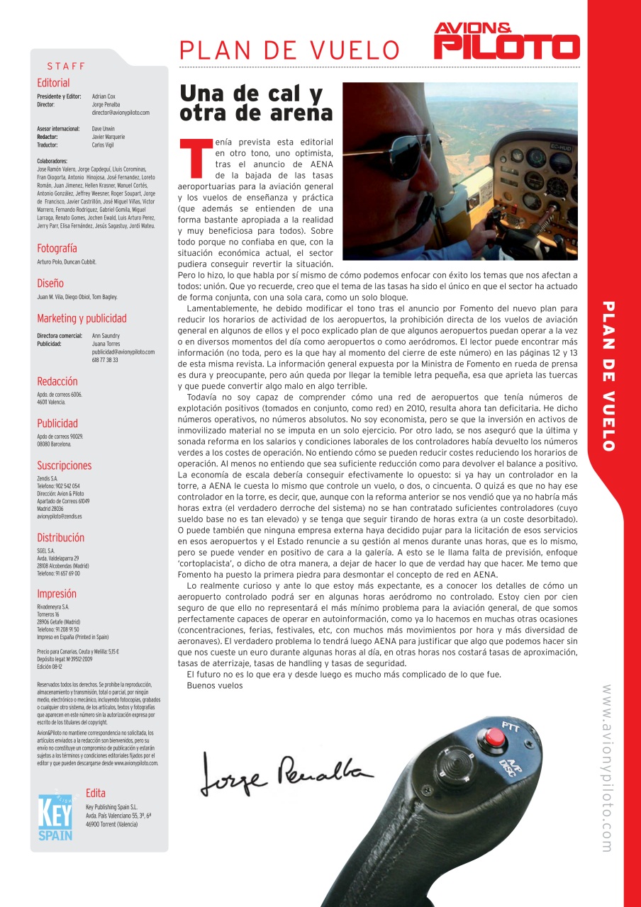 Revista Avion & Piloto Preview Pages