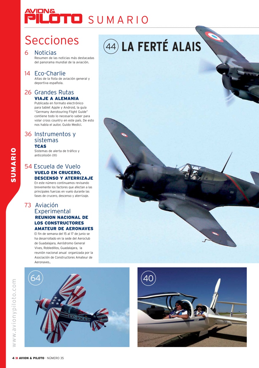 Revista Avion & Piloto Preview Pages