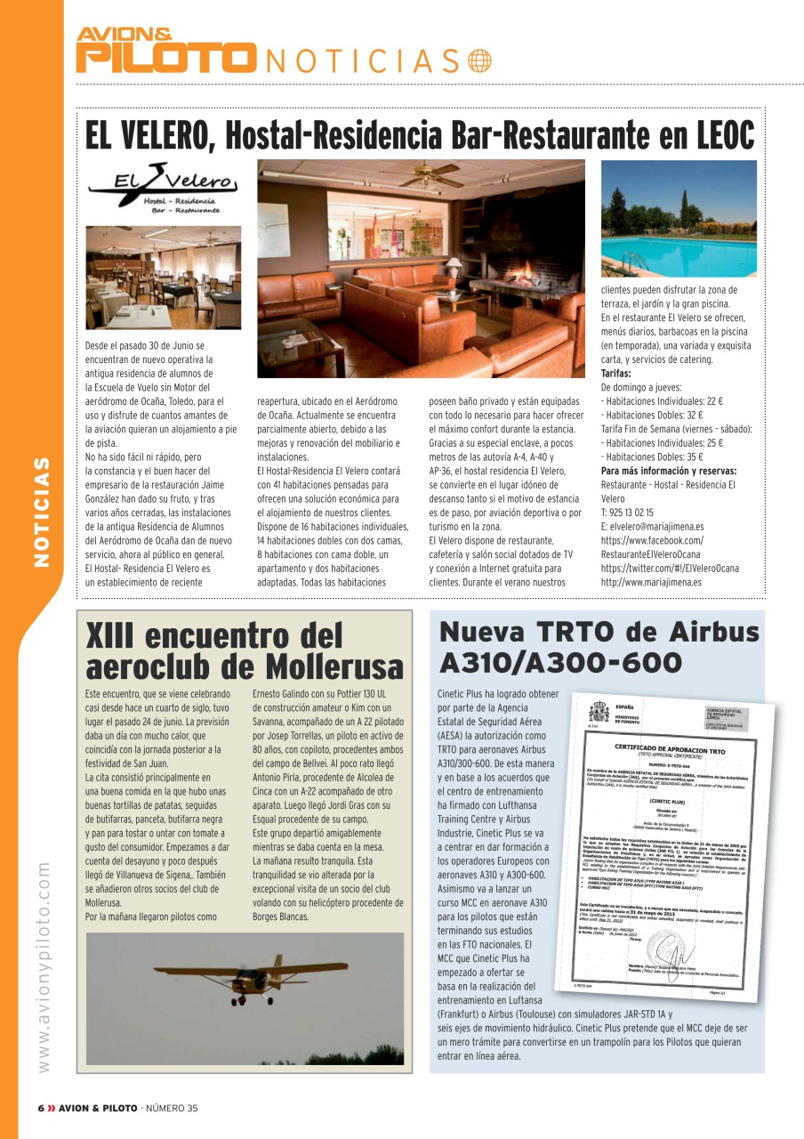 Revista Avion & Piloto Preview Pages