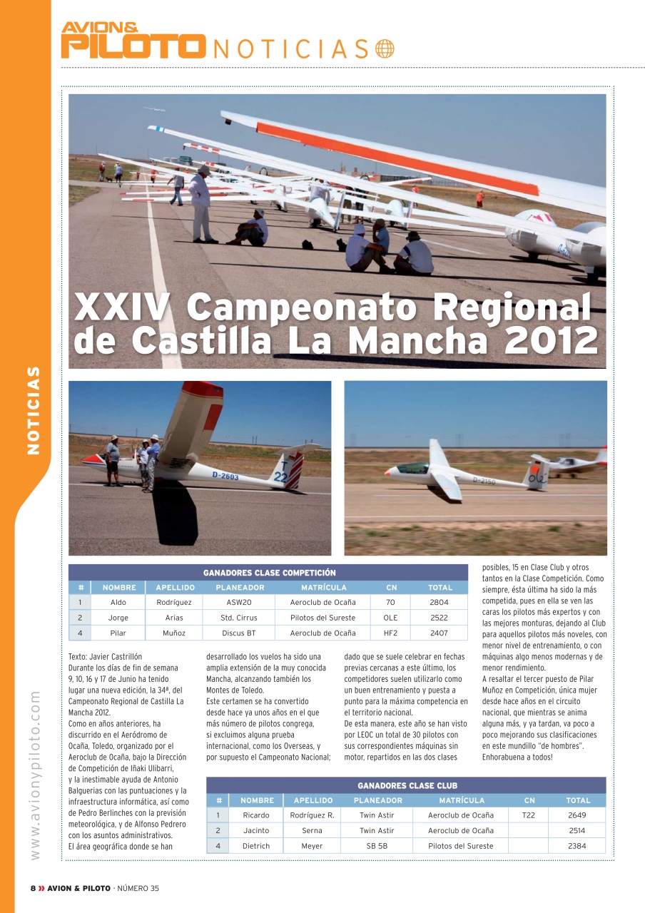 Revista Avion & Piloto Preview Pages