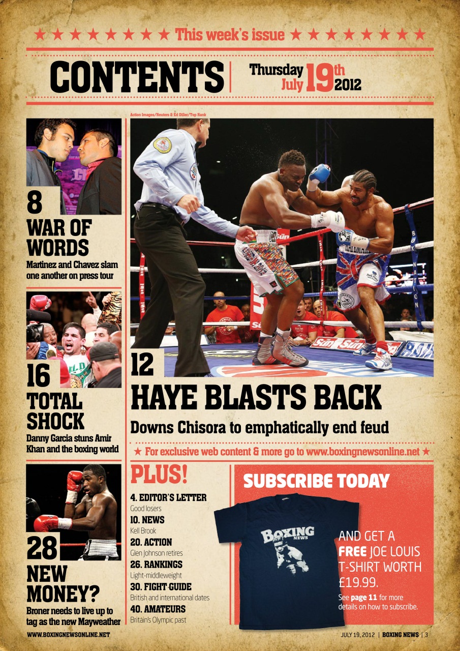 Boxing News Preview Pages