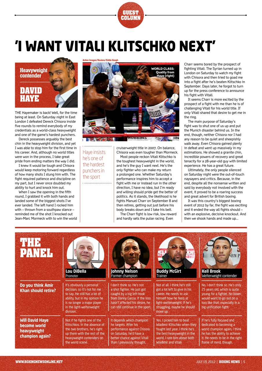 Boxing News Preview Pages
