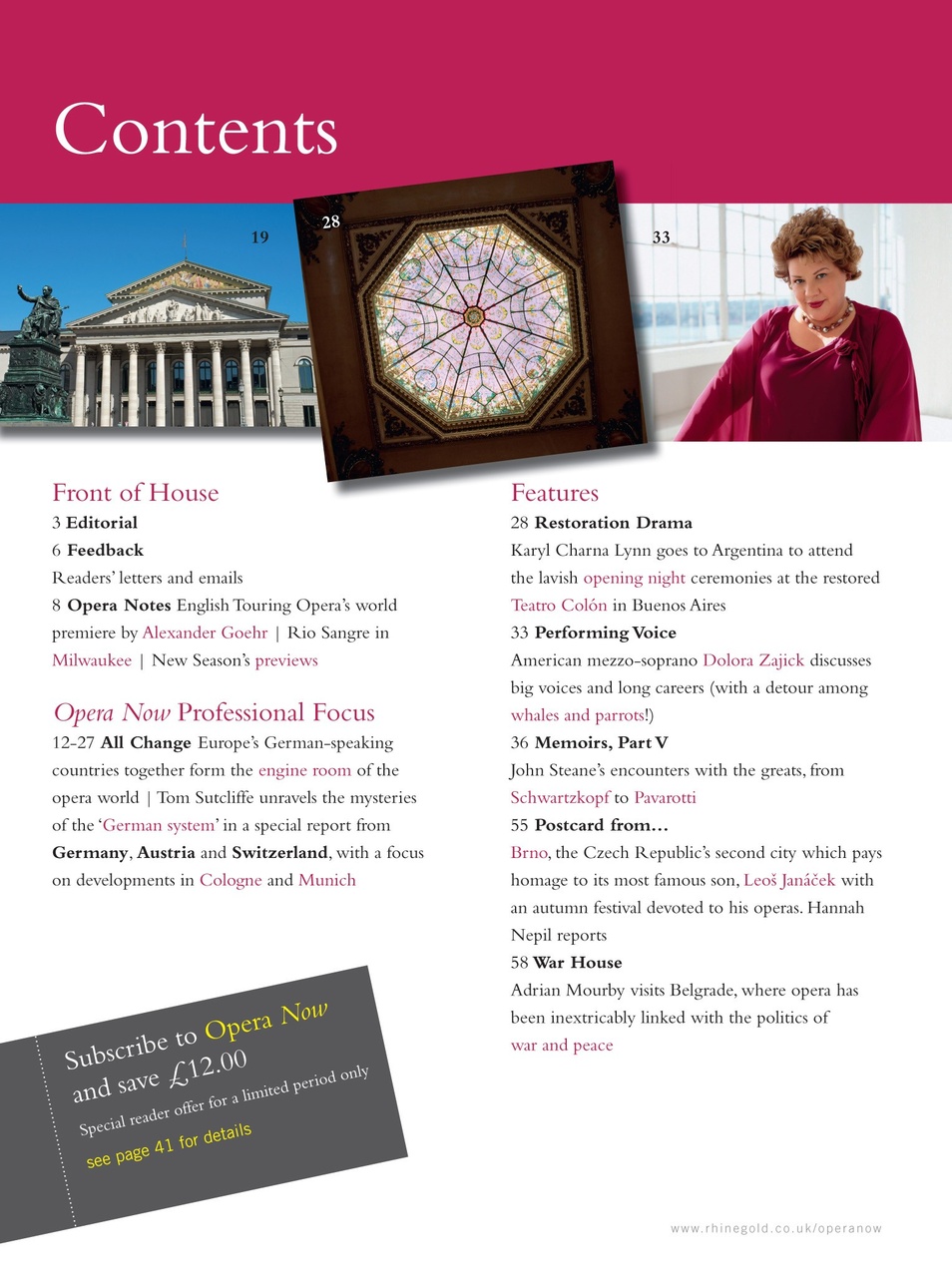 Opera Now Preview Pages