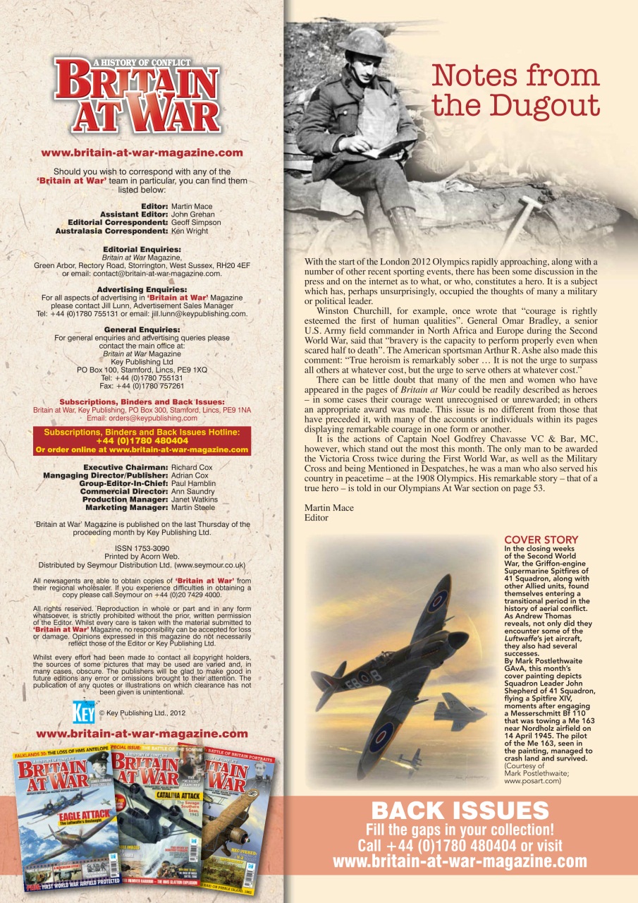 Britain at War Magazine Preview Pages
