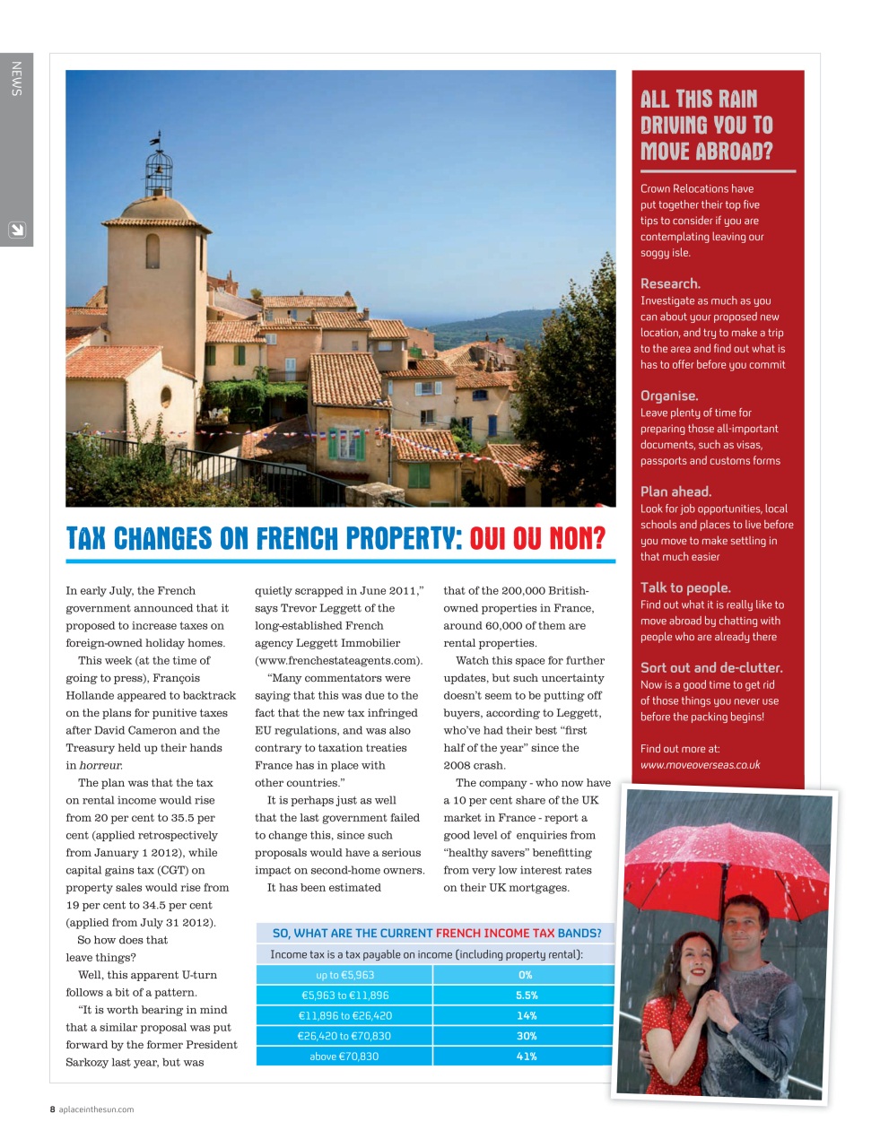 A Place in the Sun Magazine Preview Pages