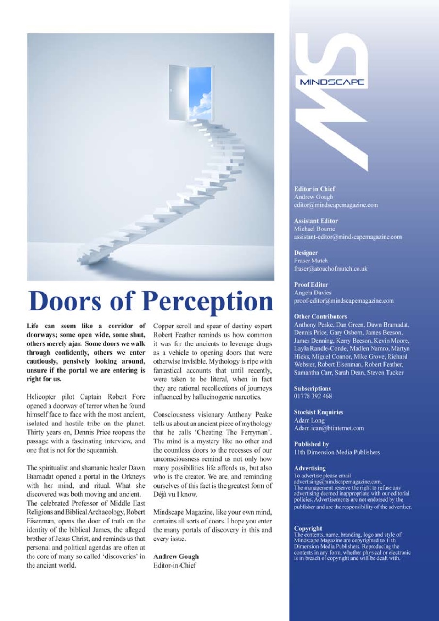 Mindscape Magazine Preview Pages