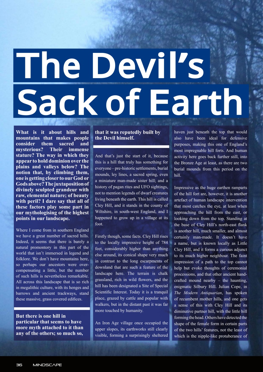 Mindscape Magazine Preview Pages