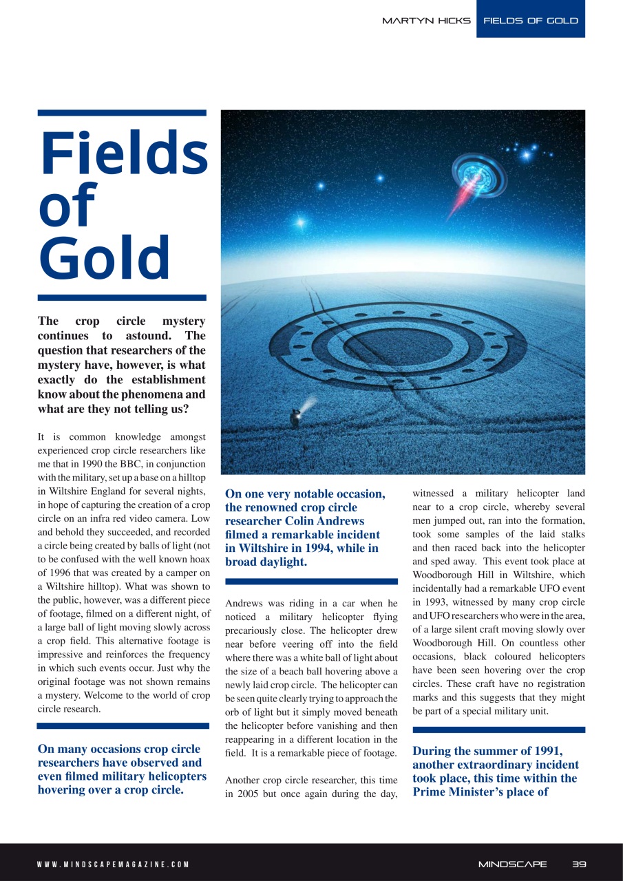 Mindscape Magazine Preview Pages