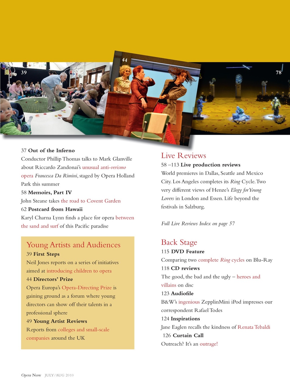 Opera Now Preview Pages