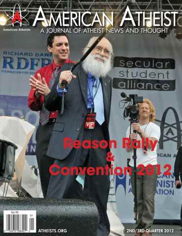 American Atheist issue 2nd-3rd Quarter 2012