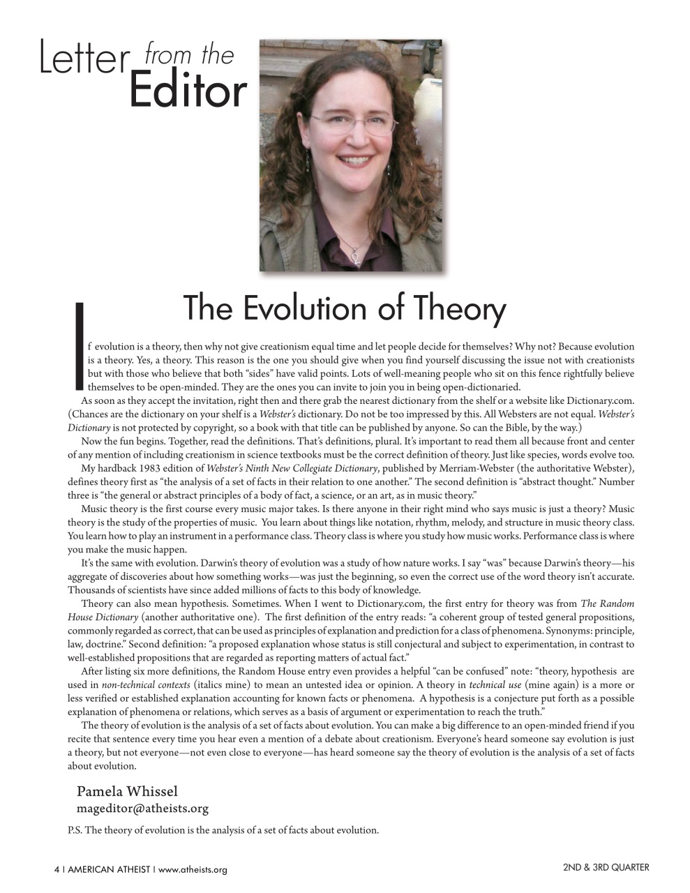 American Atheist Preview Pages