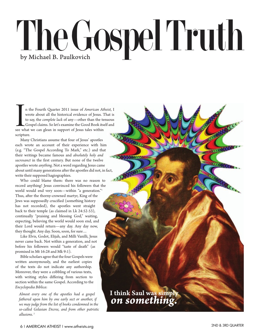 American Atheist Preview Pages