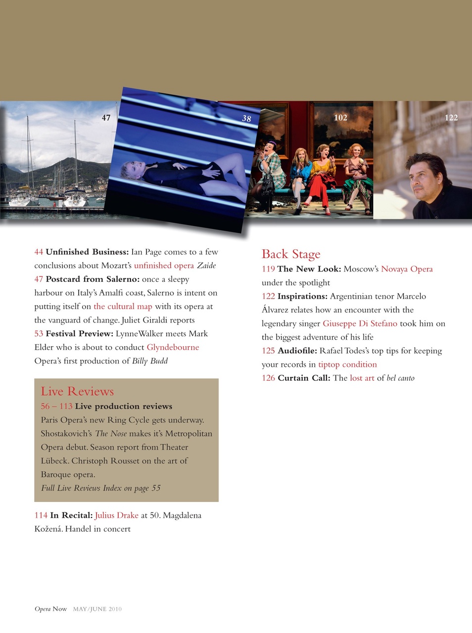 Opera Now Preview Pages