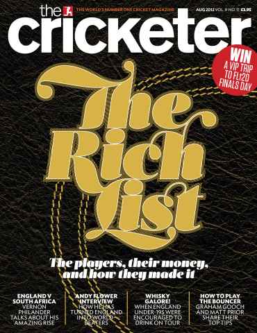 The Cricketer Magazine issue August 2012