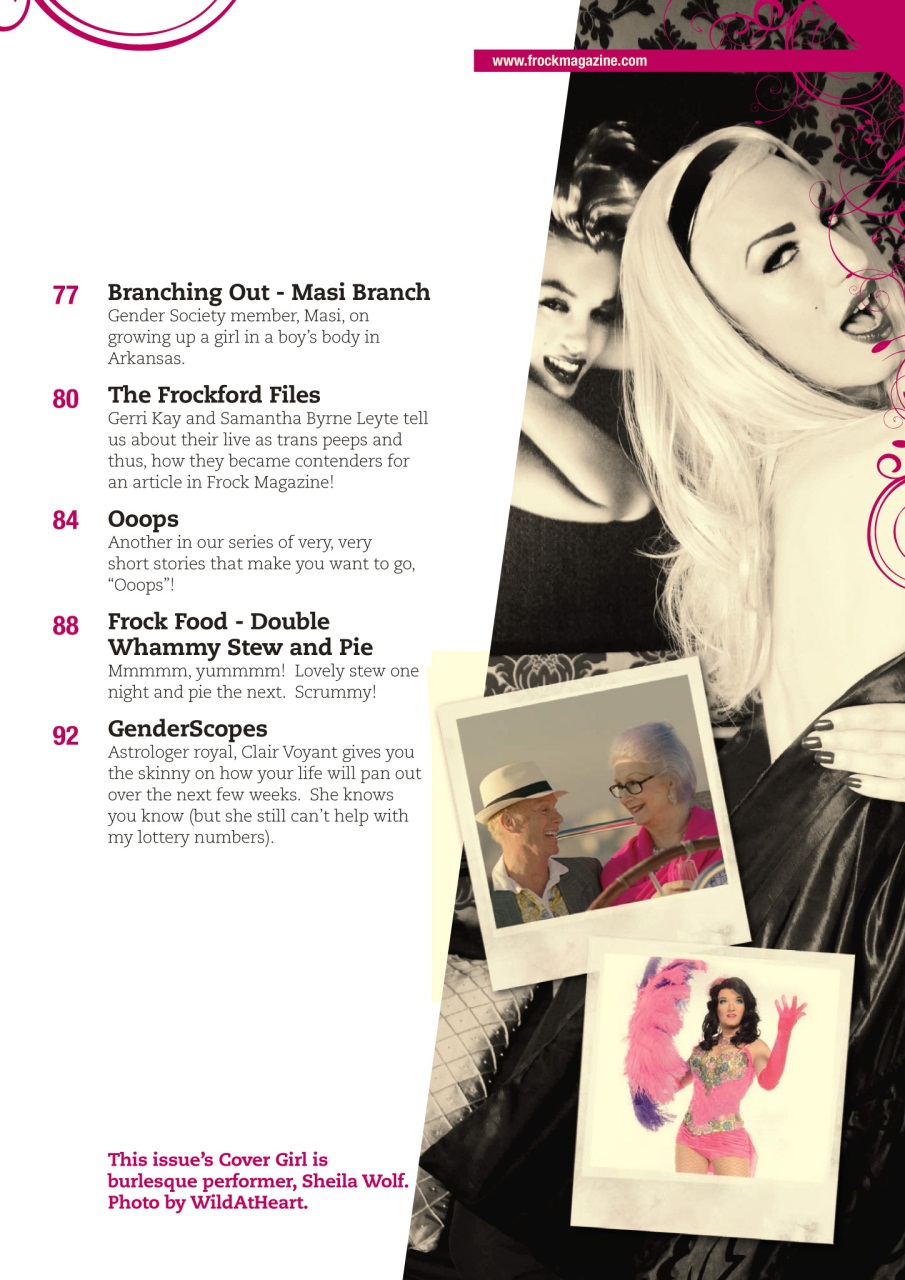 Frock Magazine Preview Pages