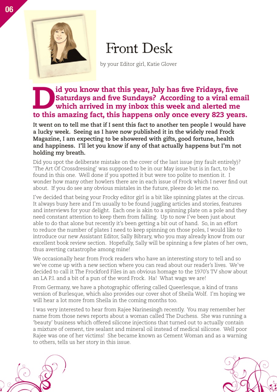 Frock Magazine Preview Pages