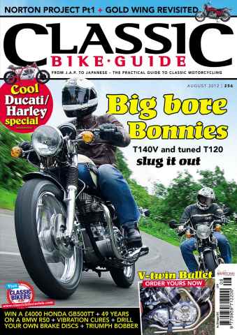 Classic Bike Guide issue August 2012