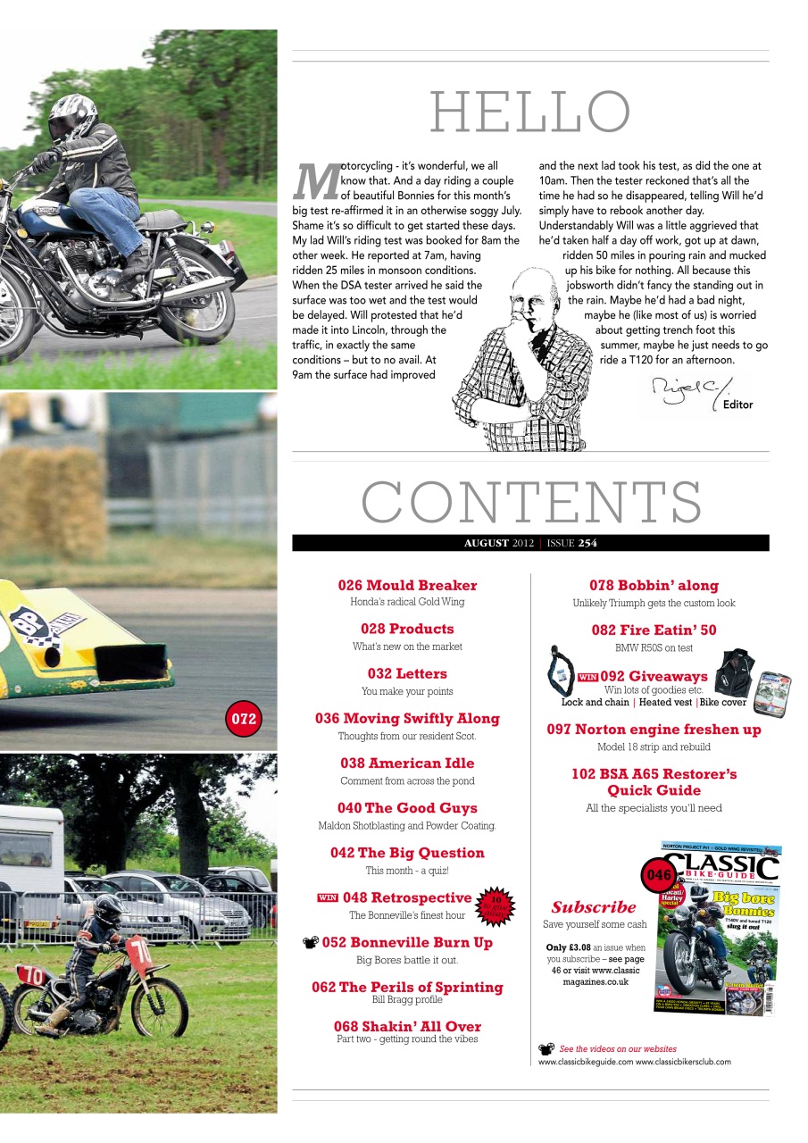 Classic Bike Guide Preview Pages