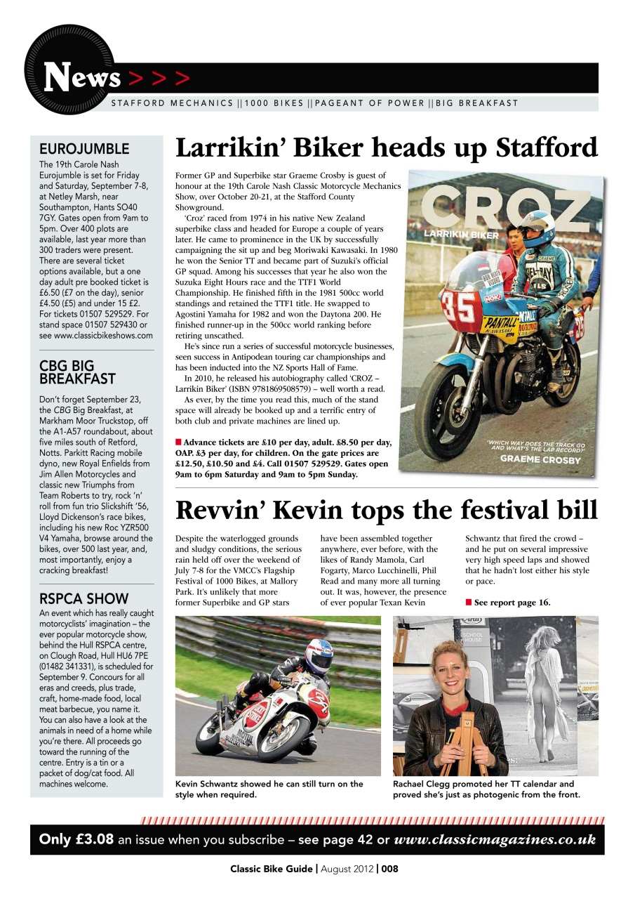 Classic Bike Guide Preview Pages