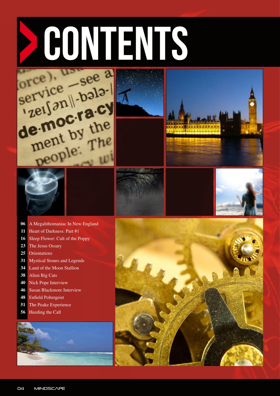 Mindscape Magazine Preview Pages