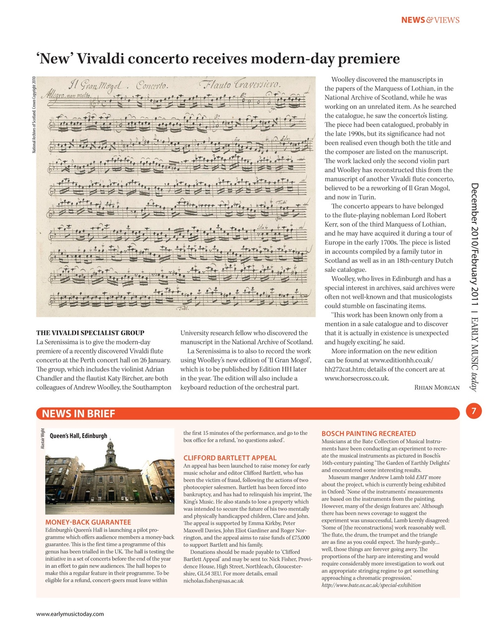 Early Music Today Preview Pages