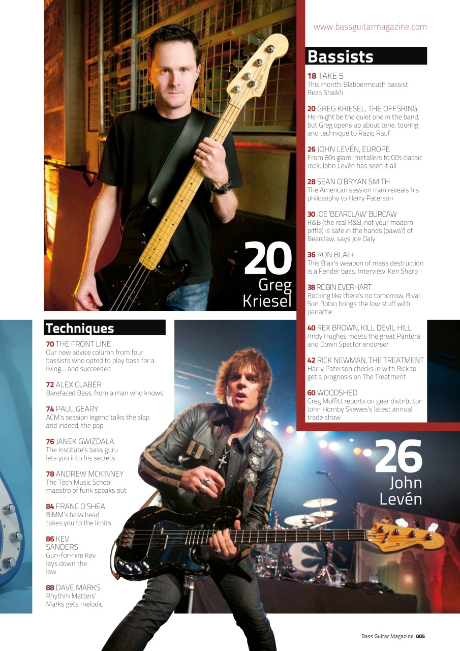 Bass Player UK Preview Pages
