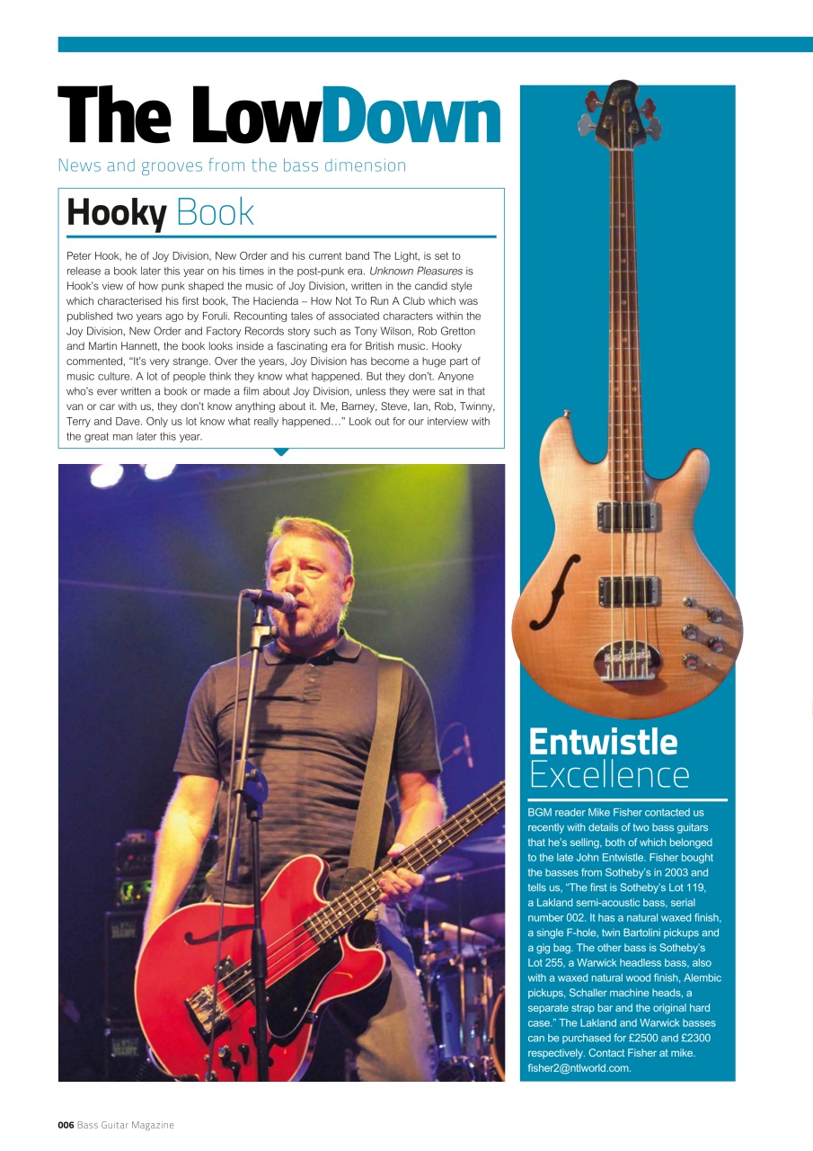Bass Player UK Preview Pages