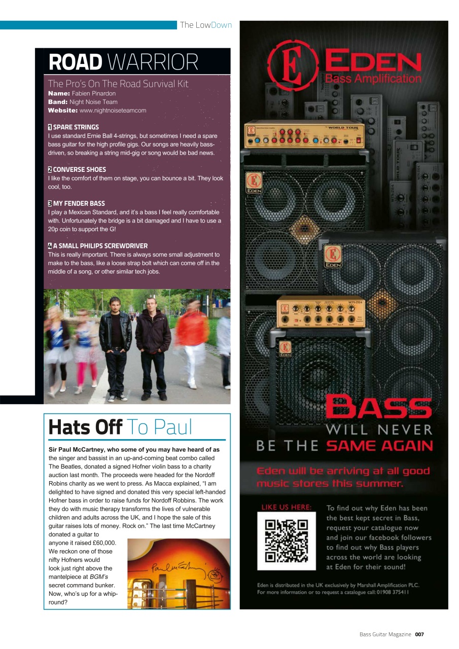 Bass Player UK Preview Pages