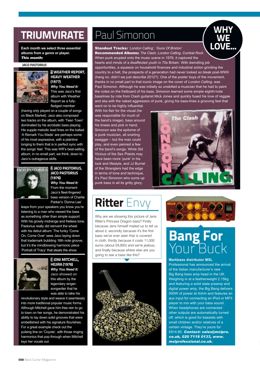 Bass Player UK Preview Pages