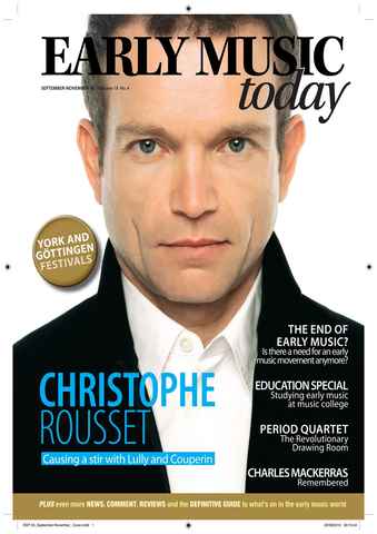 Early Music Today issue Sep-Nov 2010