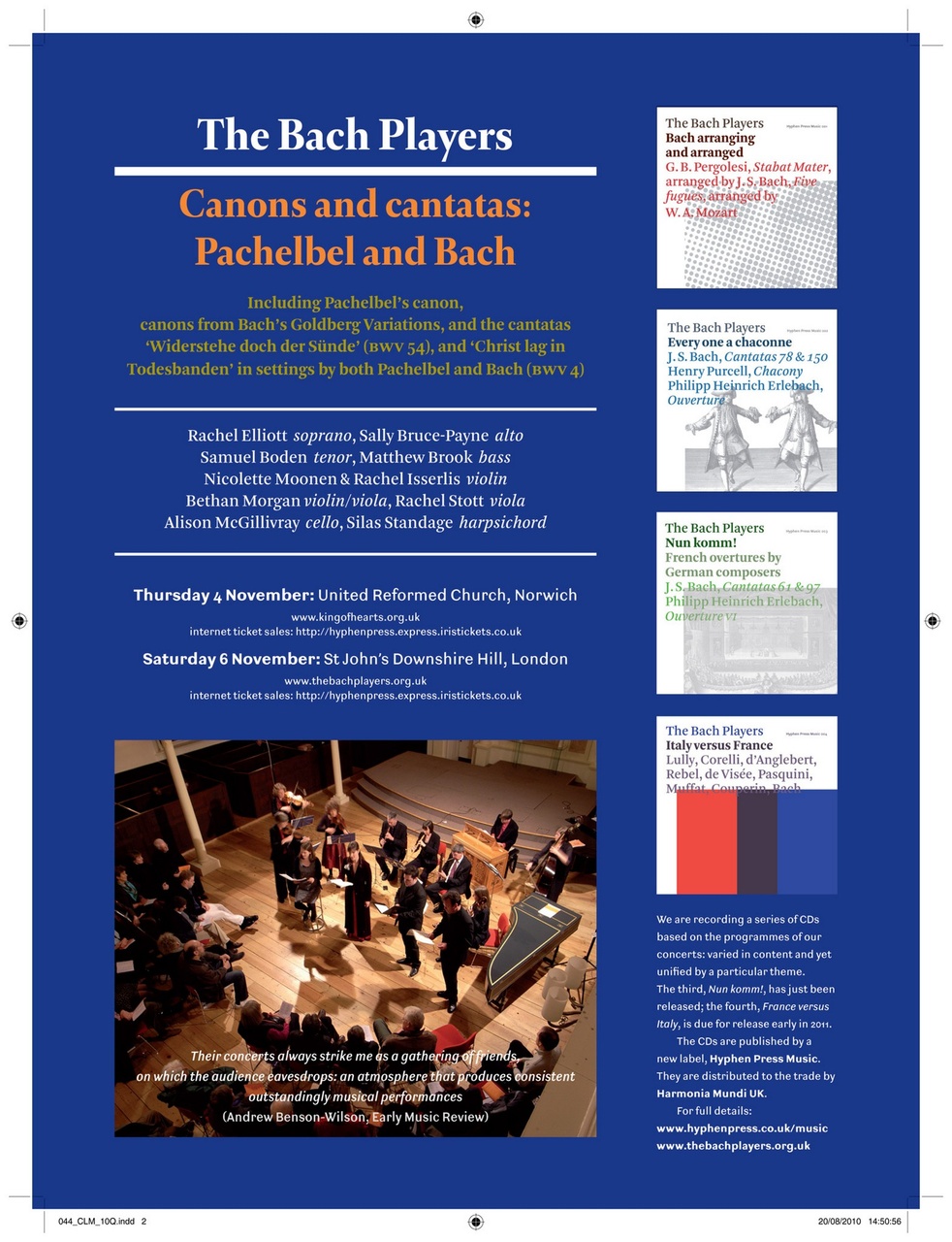 Early Music Today Preview Pages