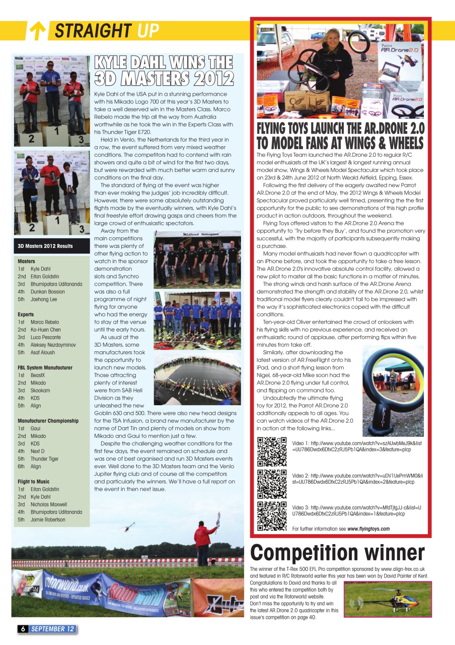 Radio Control Rotor World Preview Pages