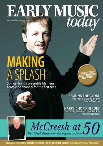 Early Music Today issue Jun-Aug 2010