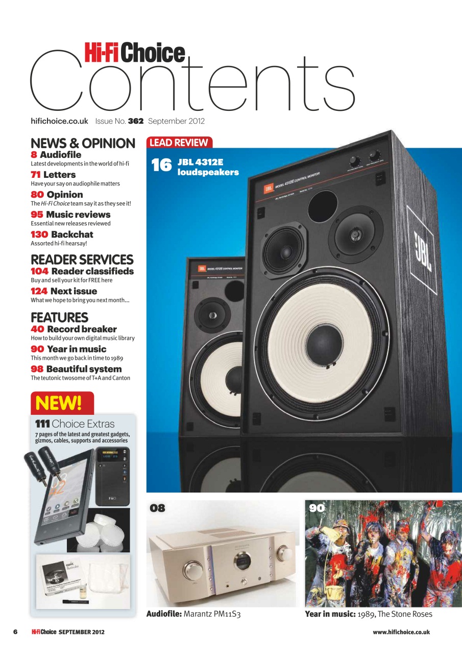 Hi-Fi Choice Preview Pages