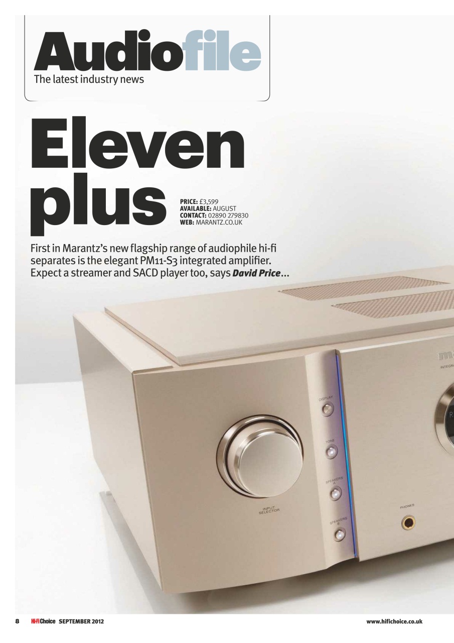 Hi-Fi Choice Preview Pages