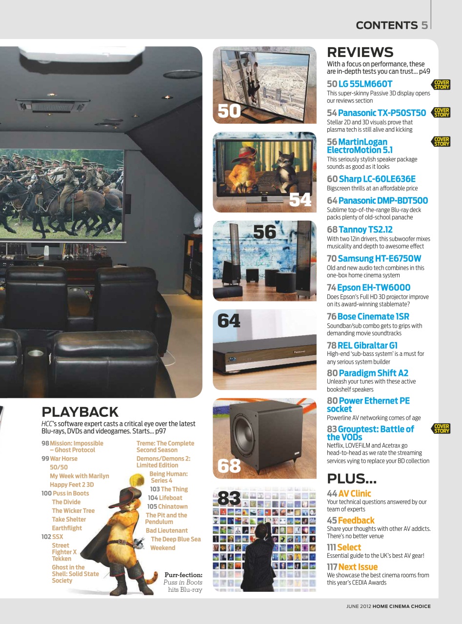 Home Cinema Choice Preview Pages