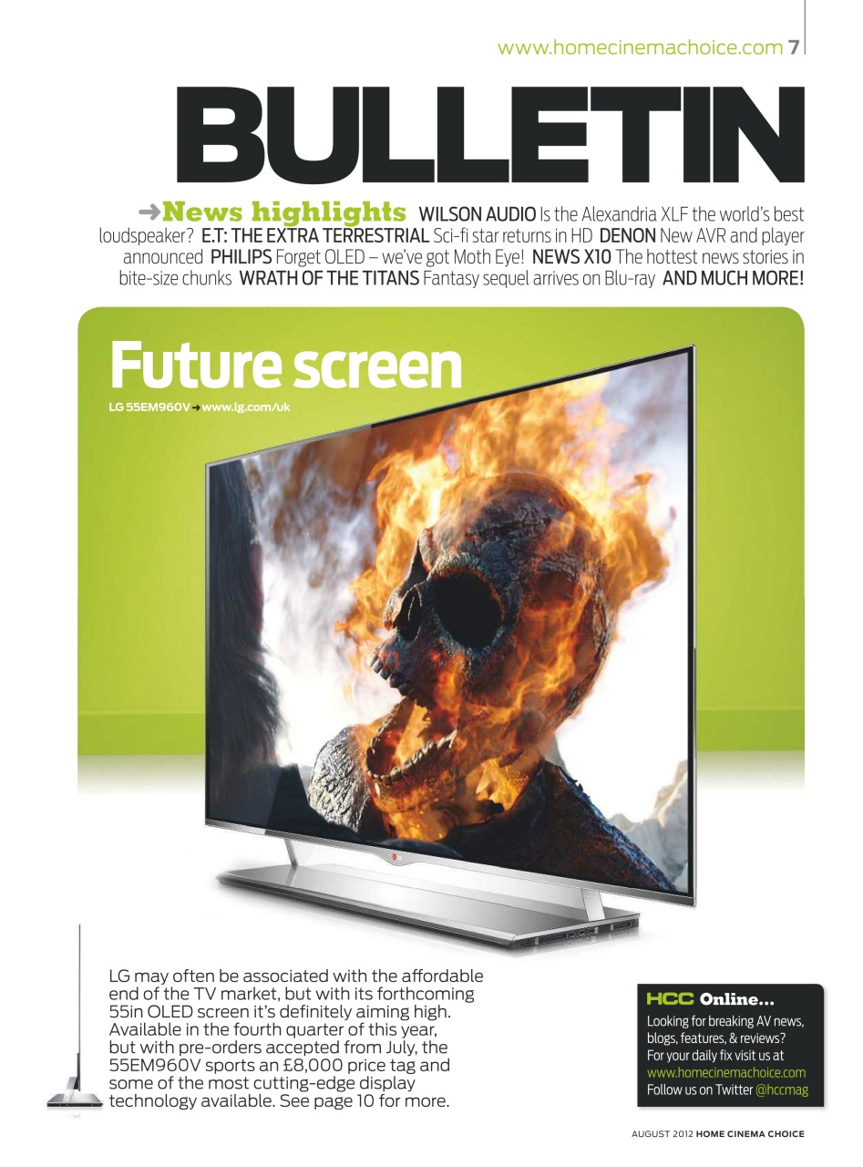 Home Cinema Choice Preview Pages
