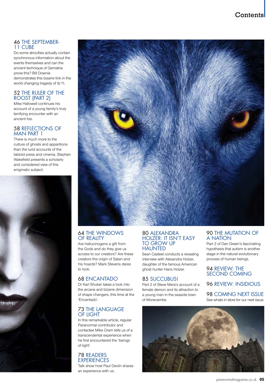 Paranormal Preview Pages