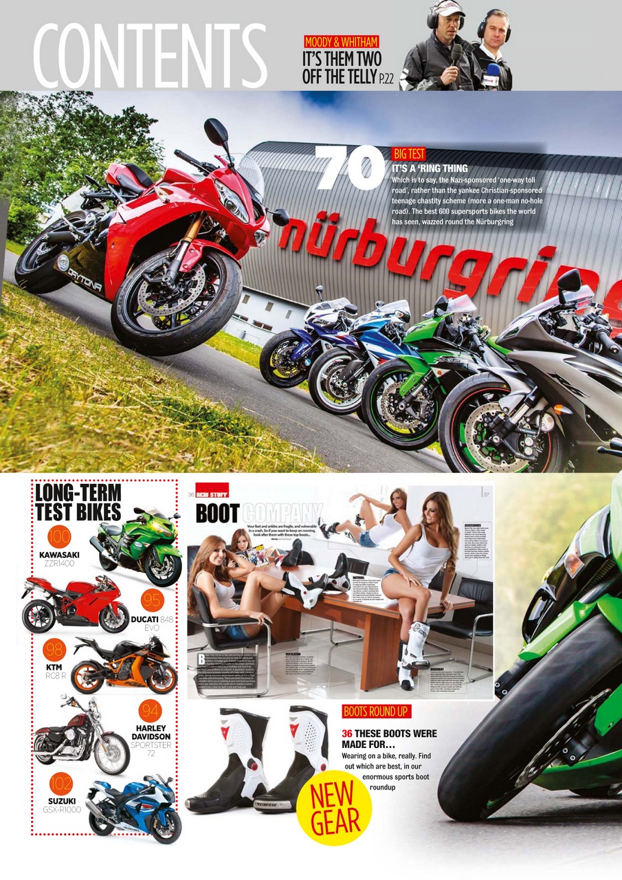 Superbike Magazine Preview Pages