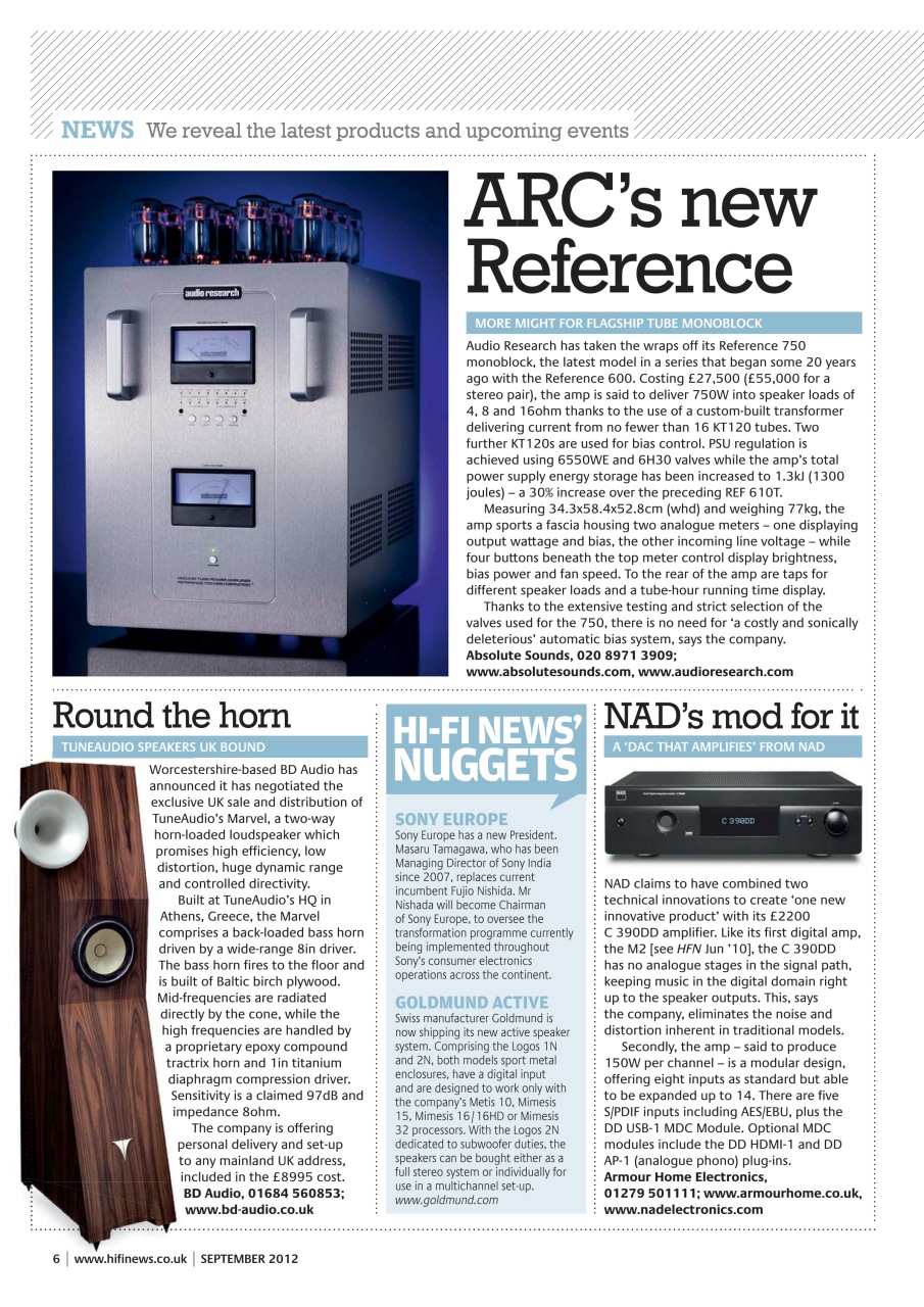 Hi-Fi News Preview Pages