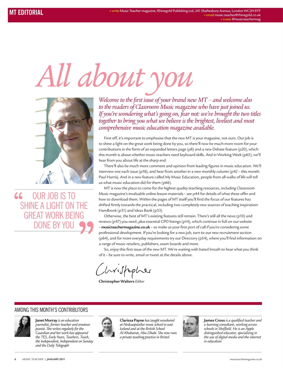 Music Teacher Preview Pages