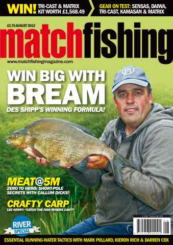 Match Fishing issue August 2012
