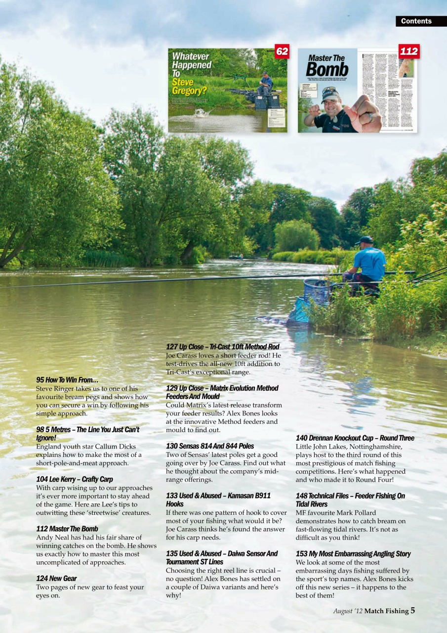 Match Fishing Preview Pages