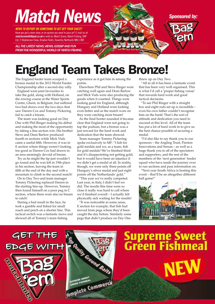 Match Fishing Preview Pages