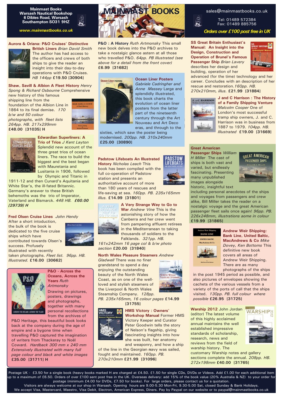 Ships Monthly Preview Pages