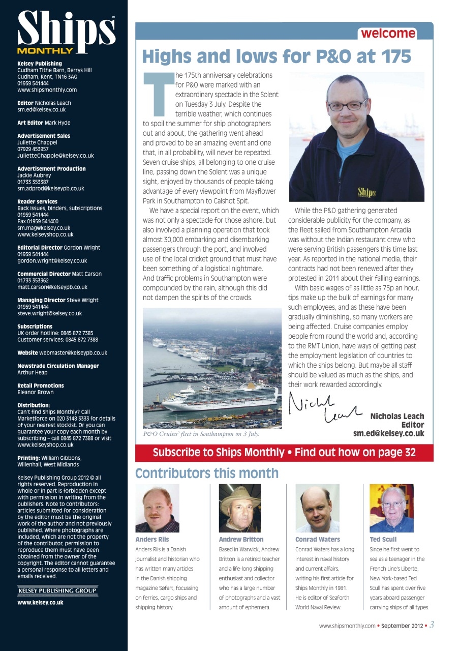 Ships Monthly Preview Pages