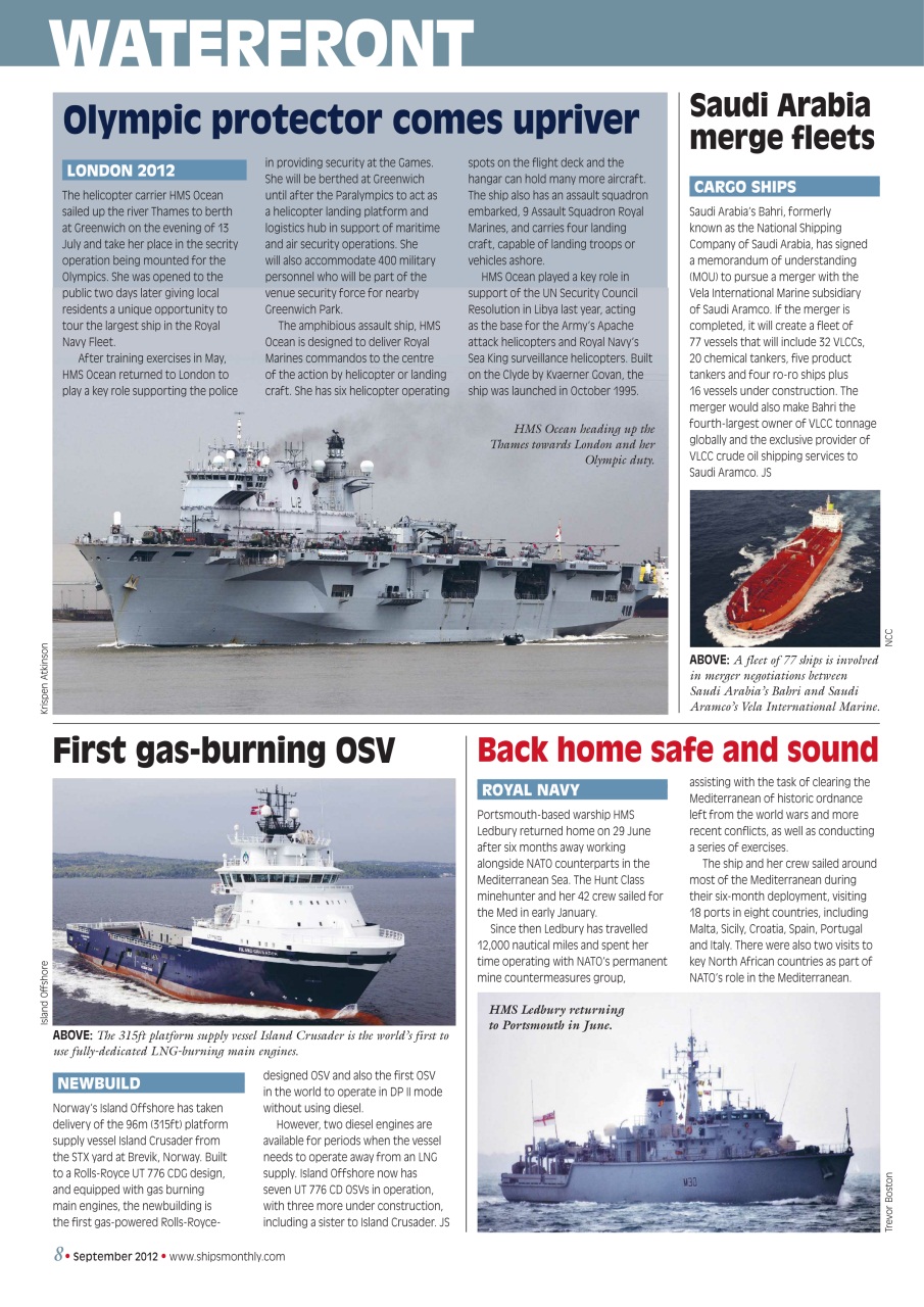 Ships Monthly Preview Pages