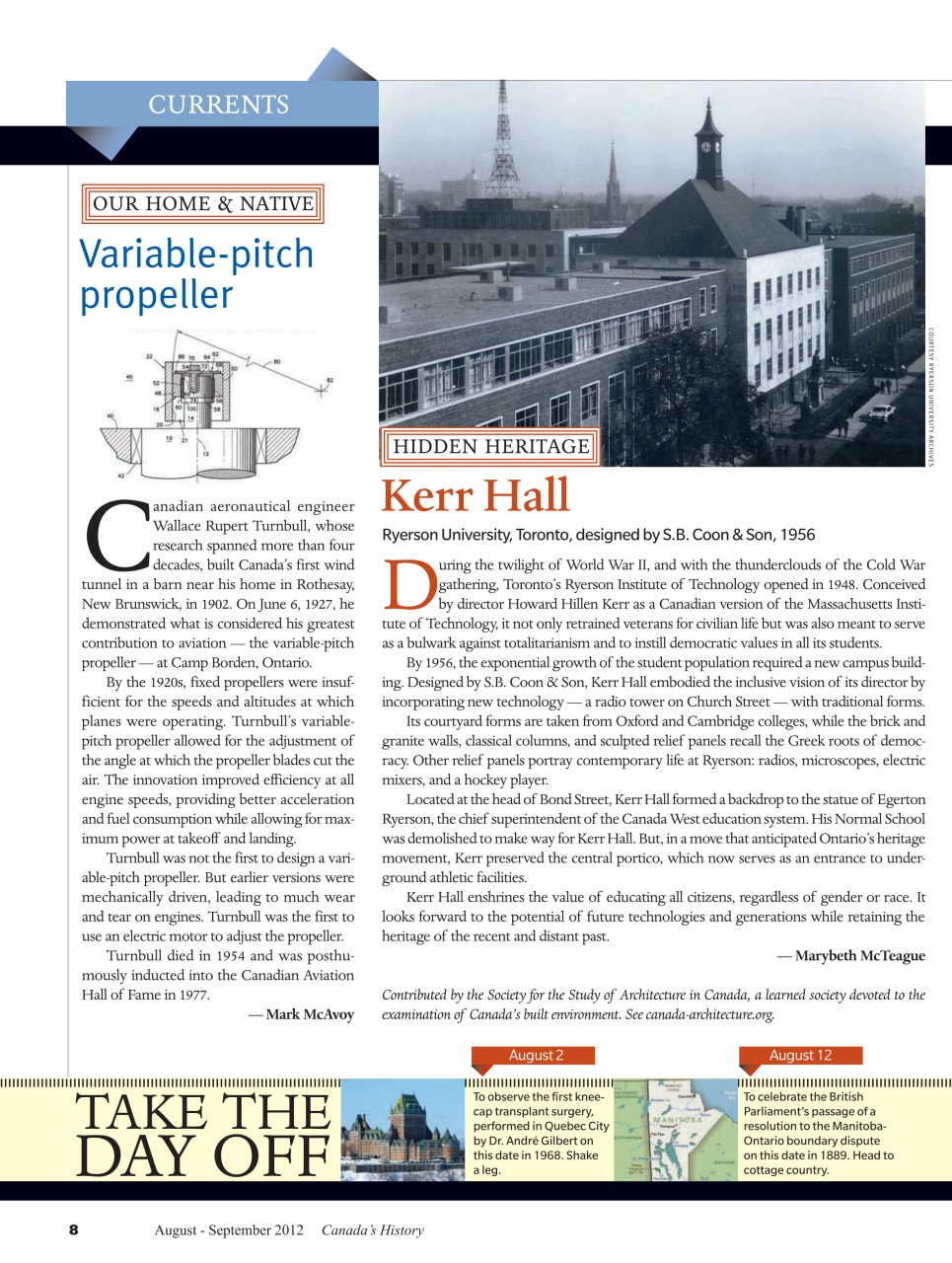 Canada's History Preview Pages